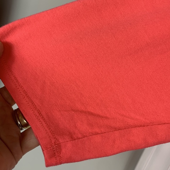 Care + Wear coral colored 3/4 length sleeves with zippers on each side size XL - Picture 3 of 6
